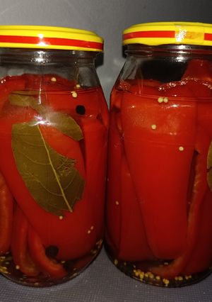Zdjęcie przepisu Papryka marynowana.