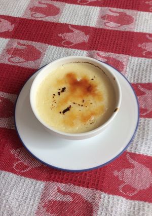 Una foto de Crema catalana para diabéticos
