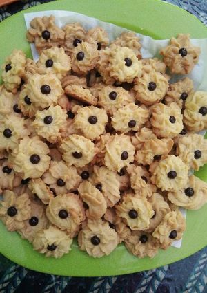 Foto resep Kuker semprit susu bunga mawar