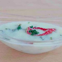 A picture of Gujarati Kadhi – Sweet & Tangy Comfort Curry.