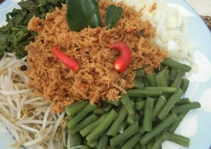 Anti Ribet, Memasak Urap sayur Yang Mudah