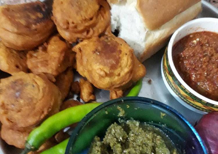 Recipe of Any-night-of-the-week Mumbai Style Vada Pav