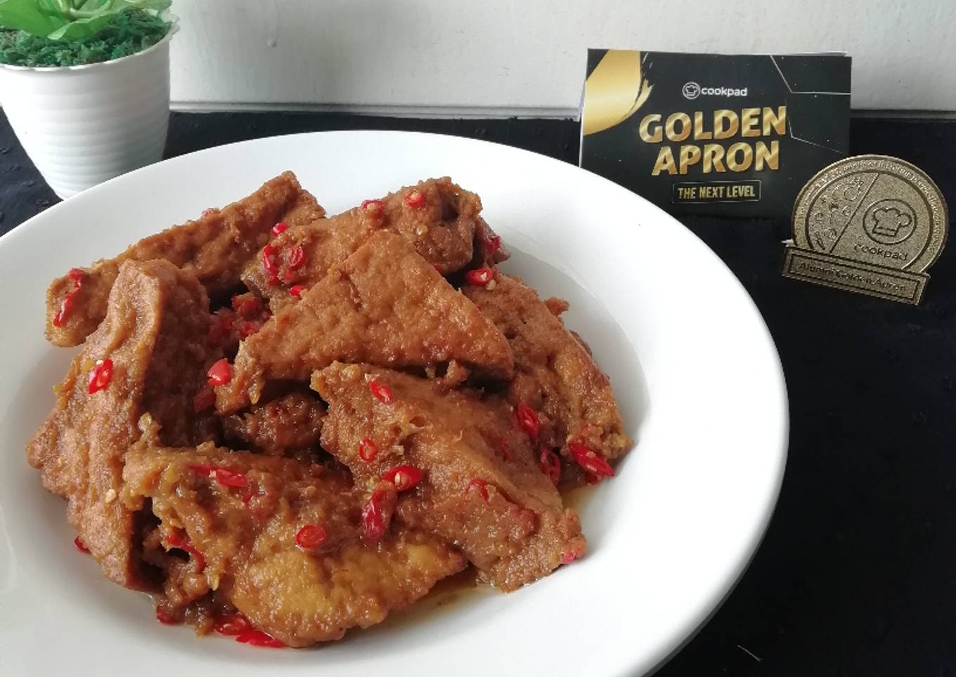 718.Tahu Ungkep (Bumbu Gudeg Pedas)