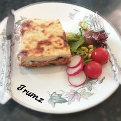 A picture of 🍝🍆🥔MOUSSAKA🥔🍆🍝.