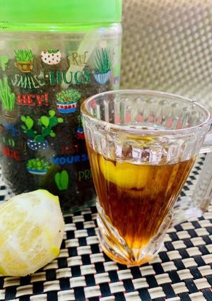 A picture of Lemon peel tea.