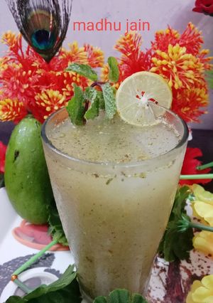 आम का पन्ना(aam ka panna recipe in hindi) रेसिपी मुख्य फोटो