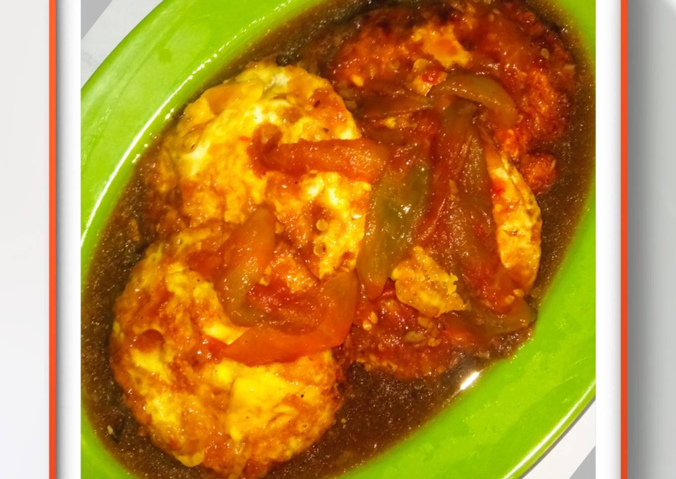 Telur Ceplok Kecap Pedas