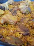 Arroz de costillas, boletus y trufa