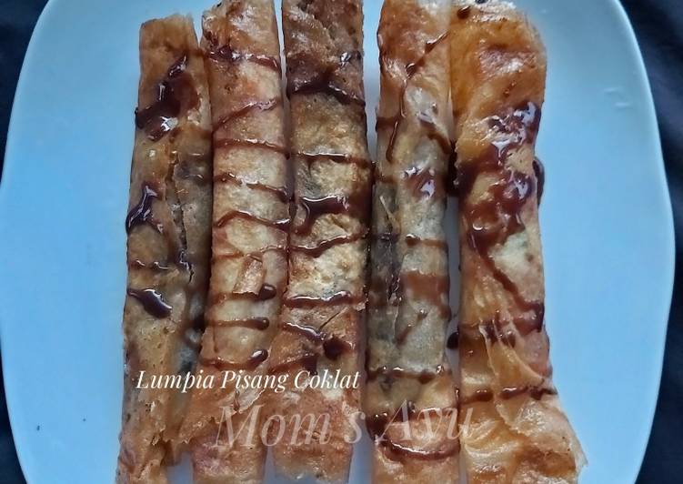 132. Lumpia Pisang Coklat