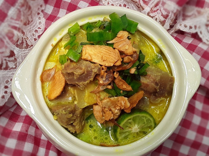 Bagaimana Menyiapkan Soto Kuning Bogor, Sempurna