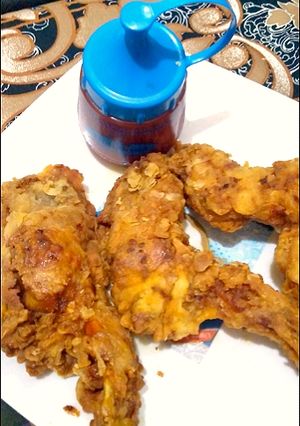 A picture of Chicken wings broast.