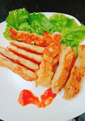 Hình của món Bánh quẩy chiên.