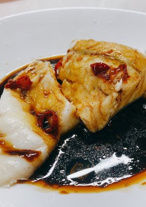 超簡易蒸鱸魚🐟 的食譜成品照片