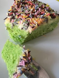 Foto resep Bolu kukus pandan