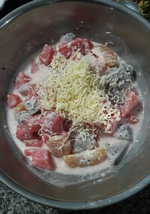 Foto resep Salad buah dadakan