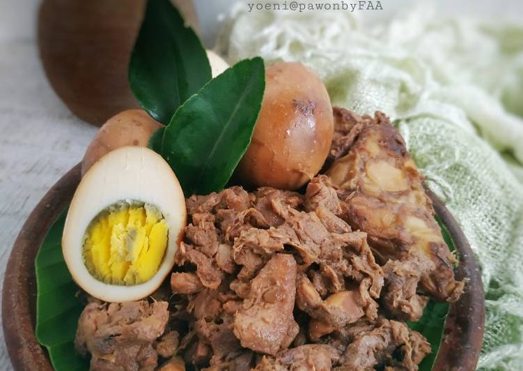 Bumbu Gudeg Khas Yogya | Langkah Membuat Gudeg Khas Yogya Yang Lezat Sekali