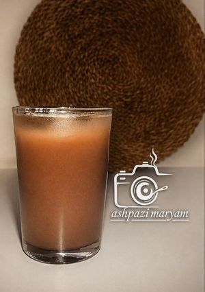 عکسی از دستور شیر کاکائو کارخونه ای