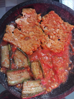 Foto resep Penyet tempe terong
