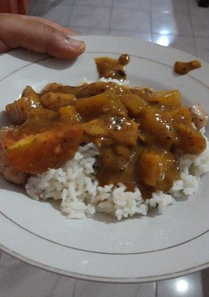 A picture of Chicken Grill Curry.