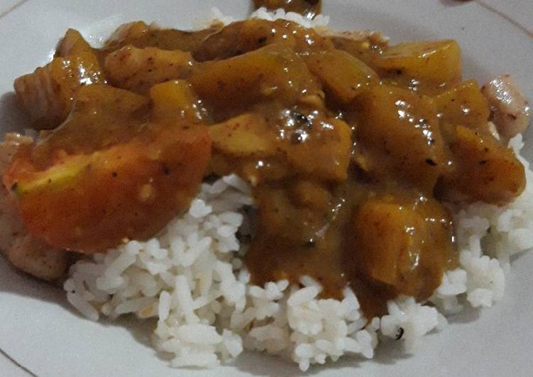 Delicious Chicken Grill Curry