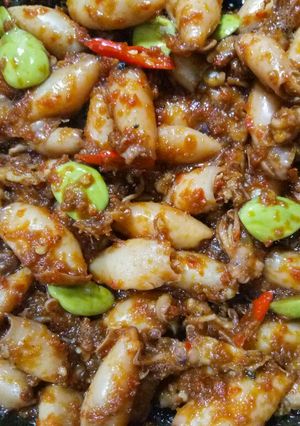 Foto resep Sambel baby cumi asin
