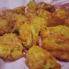 Chicken lacha pakora A picture of Chicken lacha pakora.