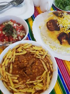 عکسی از دستور خورش قیمه