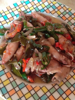 Foto resep Cumi sotong pedas
