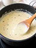 🤍 Sauce blanche maison, crémeuse et facile 😋