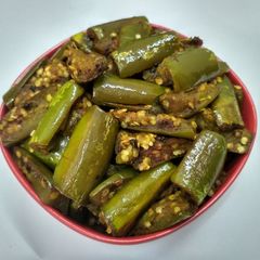 A picture of Green Eggplant Stir Fry.