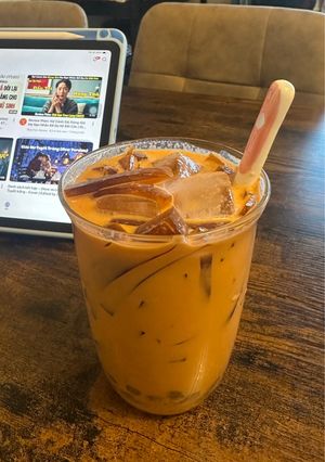 Hình của món Trà Thái đỏ.