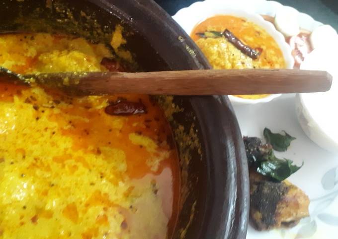 Steps to Prepare Delicious Kerala style mango curry(Mambazha puliseerry)