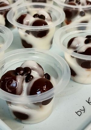 Foto resep Pudding Balls Choco Milk