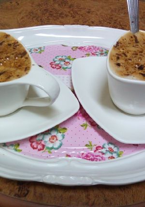 صورة لوصفة كابوتشينو