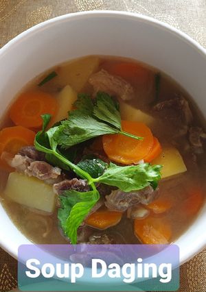 Foto resep 82. Soup Daging