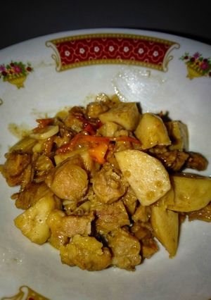 Foto resep Daging bakso saos mentega