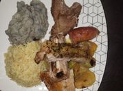 Una foto de costillar de vaca al horno