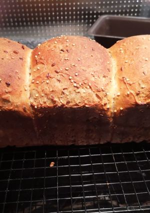 Une photo de Pain de mie aux céréales