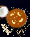 Paruppu payasam / moong dal kheer