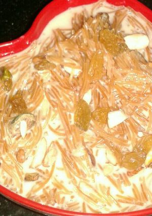 A picture of Mithi sevaiyan kheer.