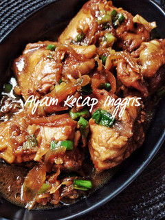 Foto resep Ayam Saus Kecap Inggris