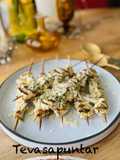 Pinchos italianos 🐣 🍋 🧀