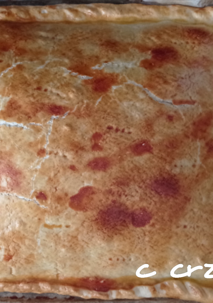 Una foto de Empanada de pollo y pavo con calabaza