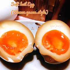 รูปของ Niiyama Soft boil Egg ala2 tukang Ramen🍜 (煮卵 ni tamago)