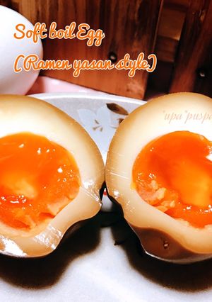 Foto resep Niiyama Soft boil Egg ala2 tukang Ramen🍜 (煮卵 ni tamago)