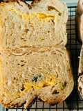 Jalapeno & Cheddar Sourdough Bread 🍞🧀🫑 (Sourdough Bread with Jalapeno and Cheddar Cheese Filling)