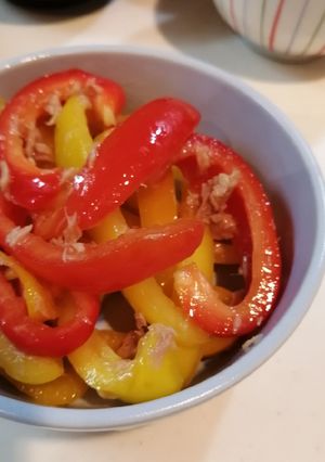 Foto resep Salad Paprika sederhana
