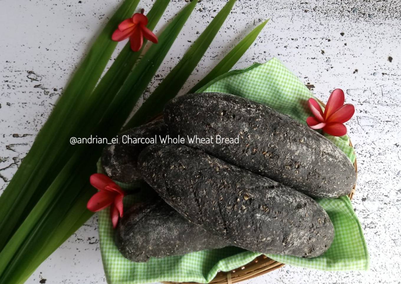 Charcoal Whole Wheat Bread