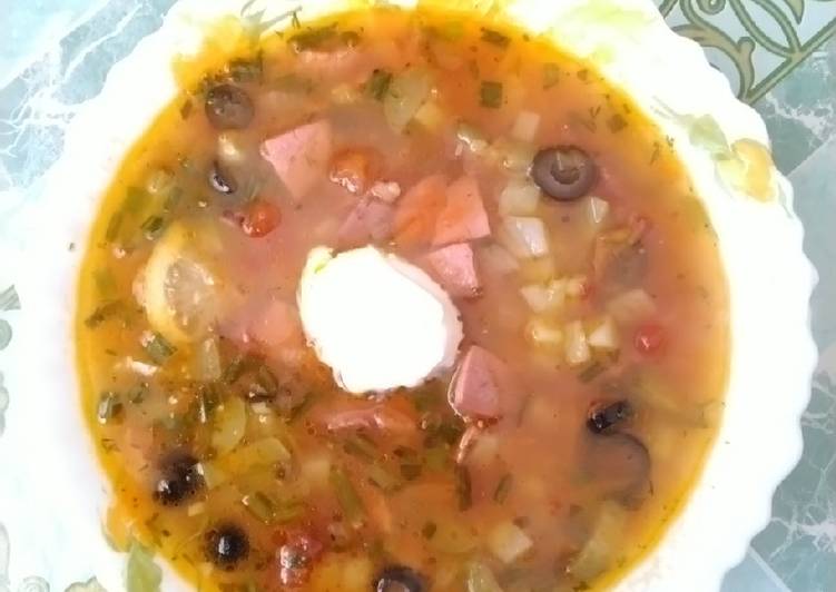 How to Prepare Delicious Суп-Солянка сборная