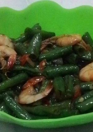 Foto resep Tumis Kacang Panjang dengan Udang